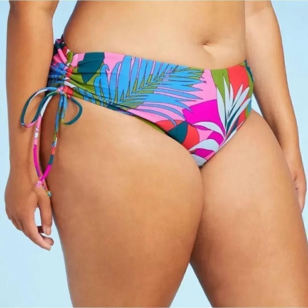 NWT Xhilaration side tie hipster bikini bottoms